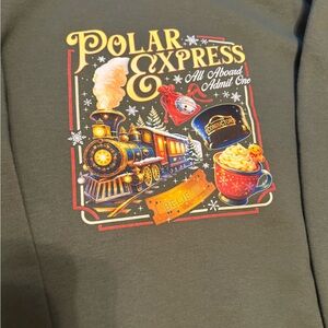 Women’s 2XL Polar express sweatshirt excellent condition